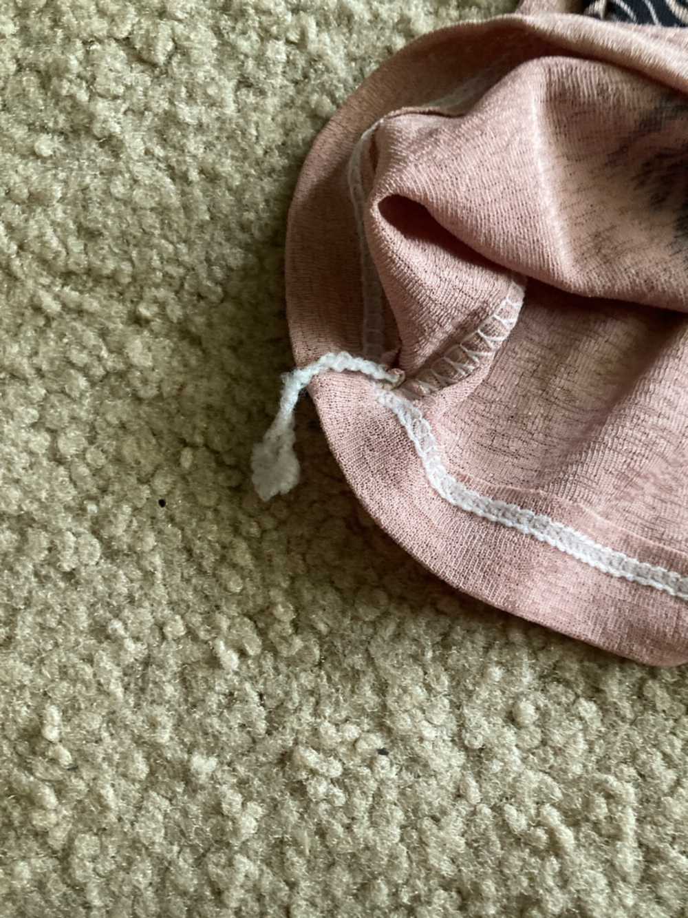 Moschino Pink Teddy Graphic Long Sleeve Top - Picture 7 of 11